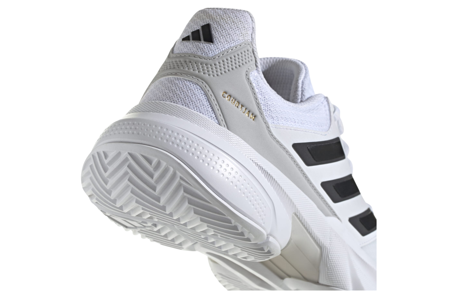 Adidas Courtjam Control 3 Tennis Cloud White / Core Black