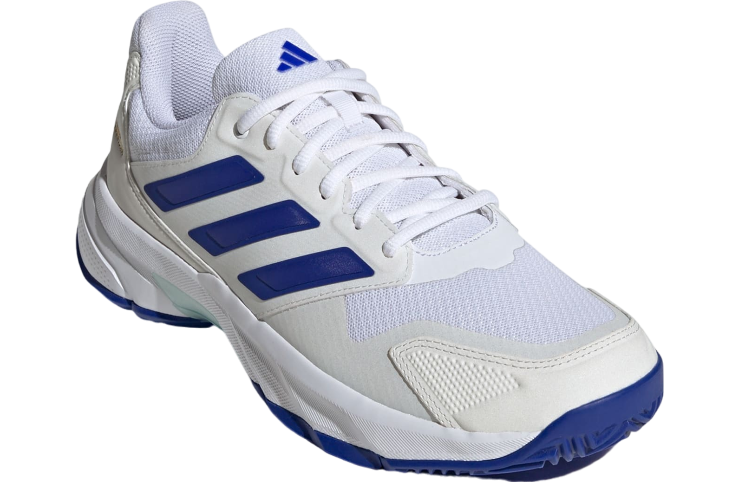 Adidas Courtjam Control 3 Tennis Cloud White / Lucid Blue