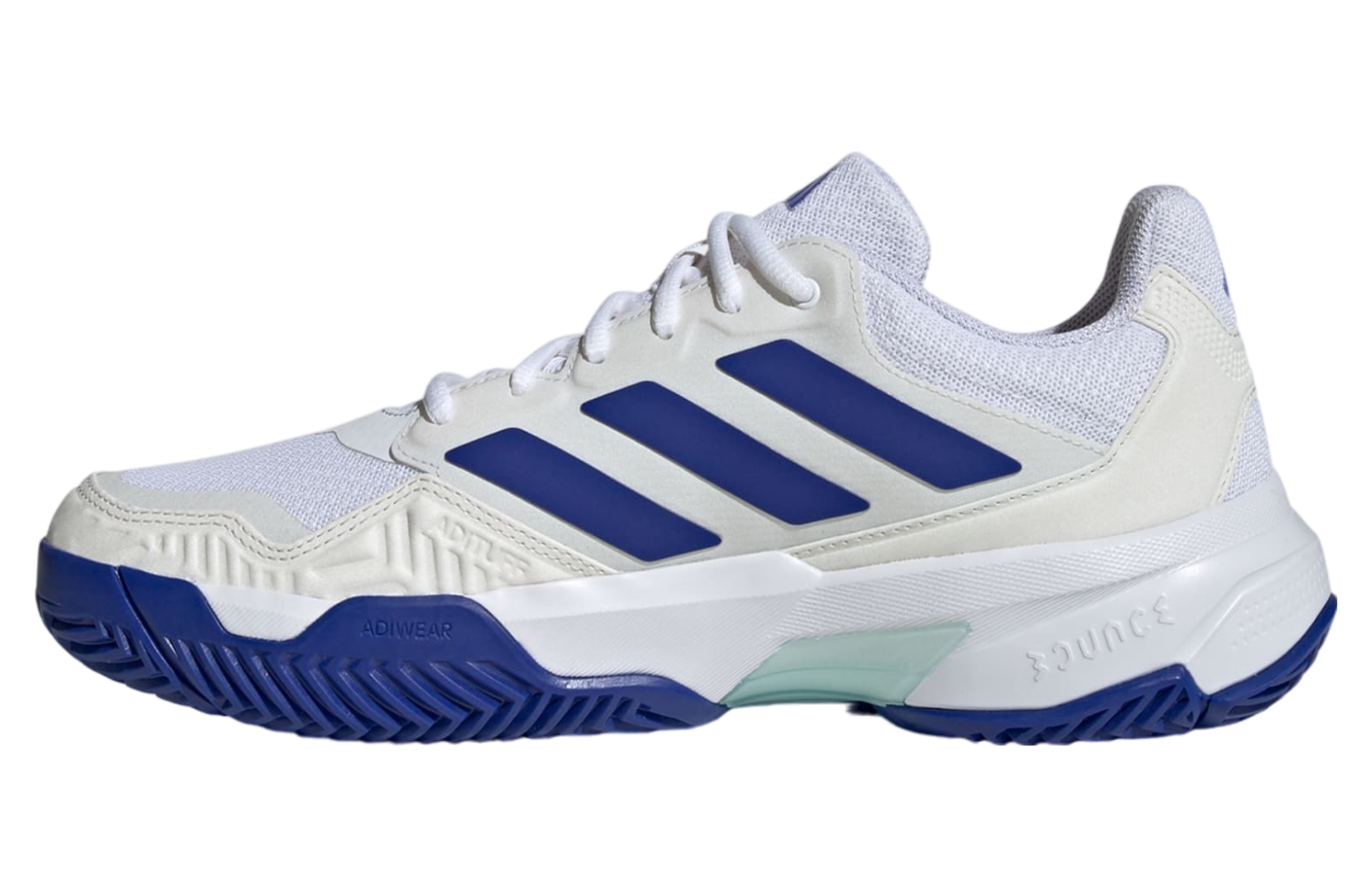 Adidas Courtjam Control 3 Tennis Cloud White / Lucid Blue