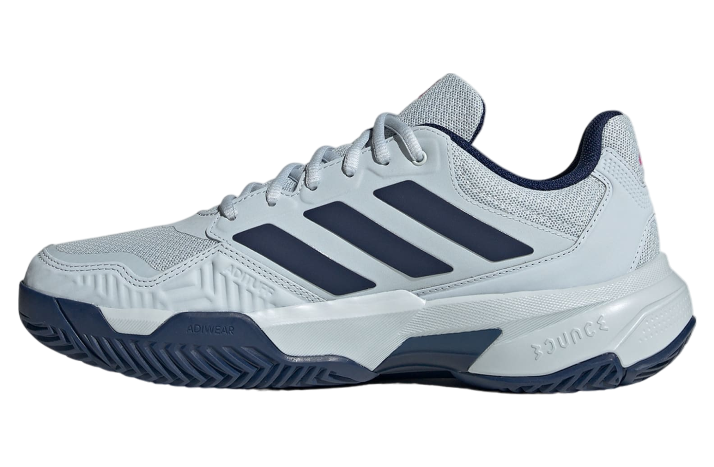 Adidas Courtjam Control 3 Tennis Halo Blue / Dark Blue