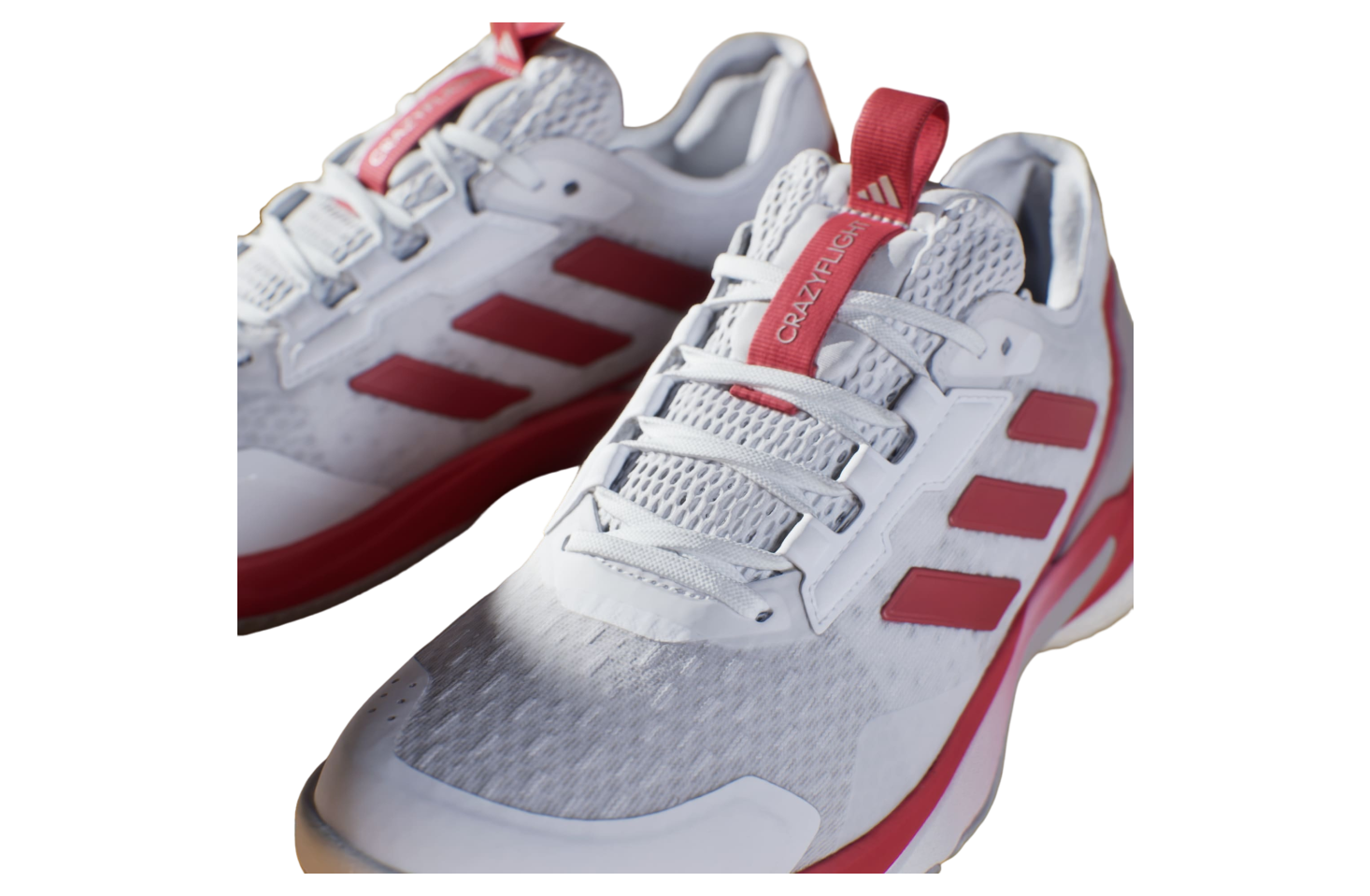 Adidas Crazyflight 5 Indoor WMNS Cloud White / Better Scarlet