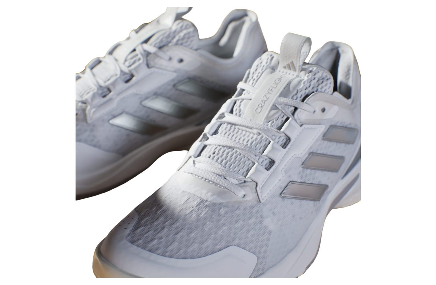 Adidas Crazyflight 5 Indoor WMNS Cloud White / Silver Metallic