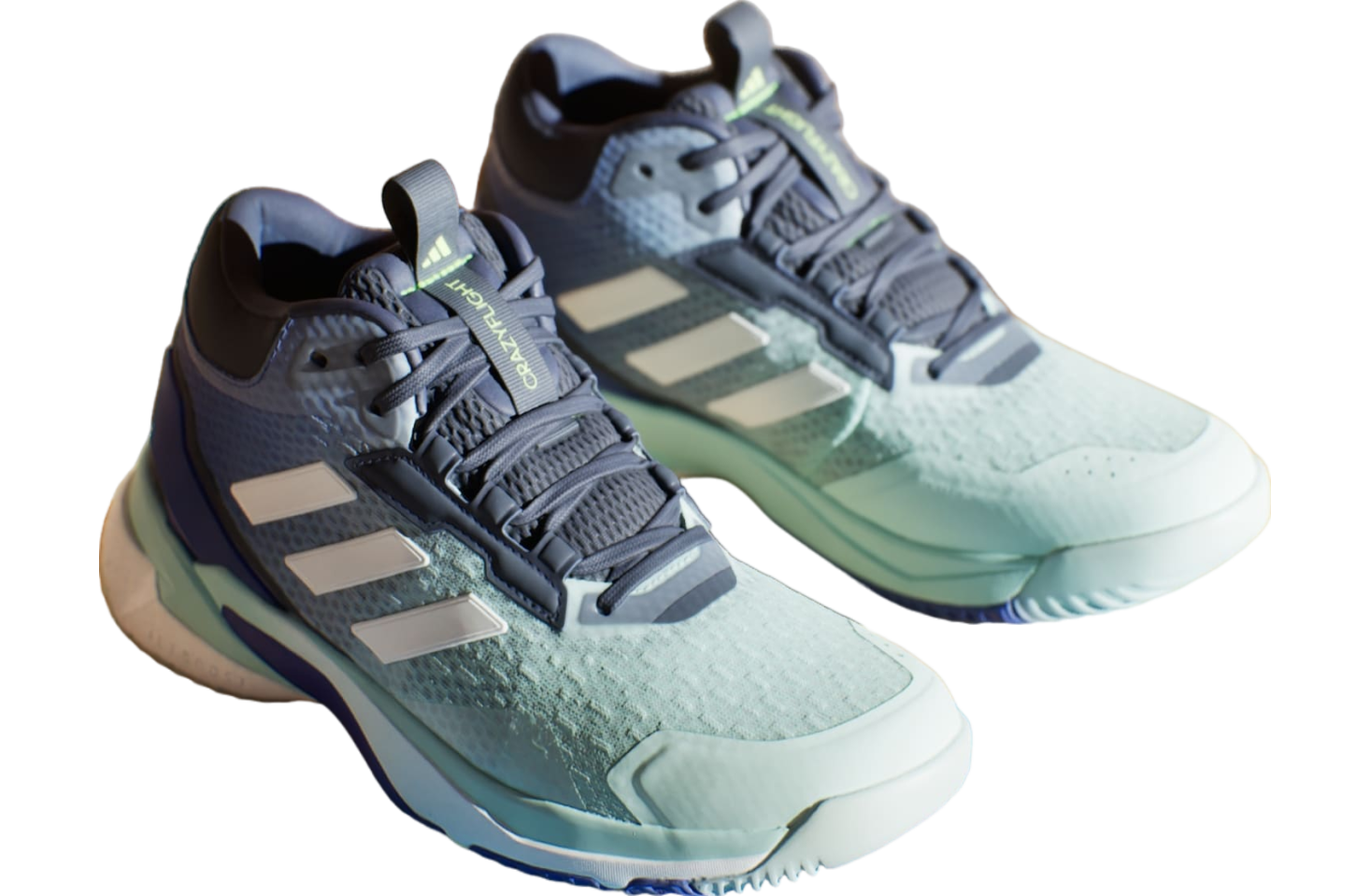 Adidas Crazyflight 5 Mid Indoor WMNS Semi Flash Aqua / Zero Metalic