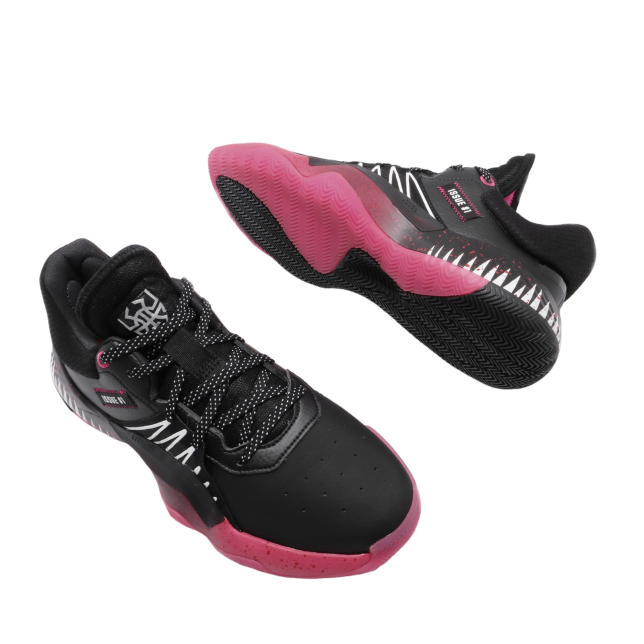 Adidas D.O.N. Issue 1 GCA Core Black / Shock Pink - Jul 2019 - EF8758