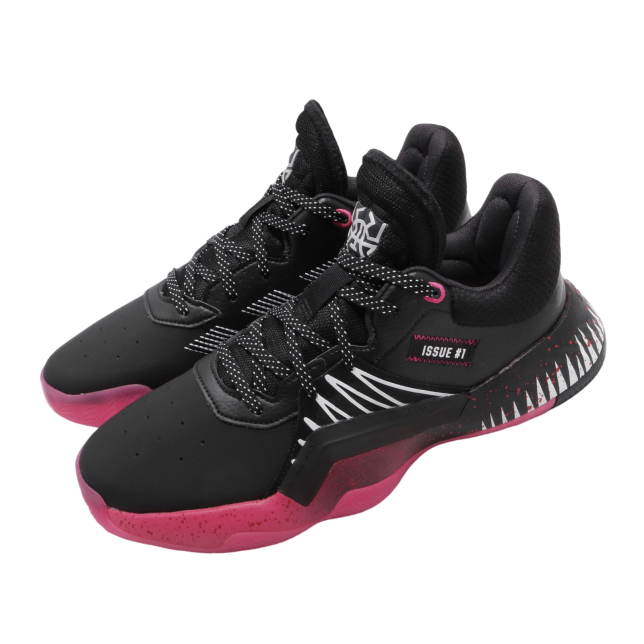 Adidas D.O.N. Issue 1 GCA Core Black / Shock Pink - Jul 2019 - EF8758