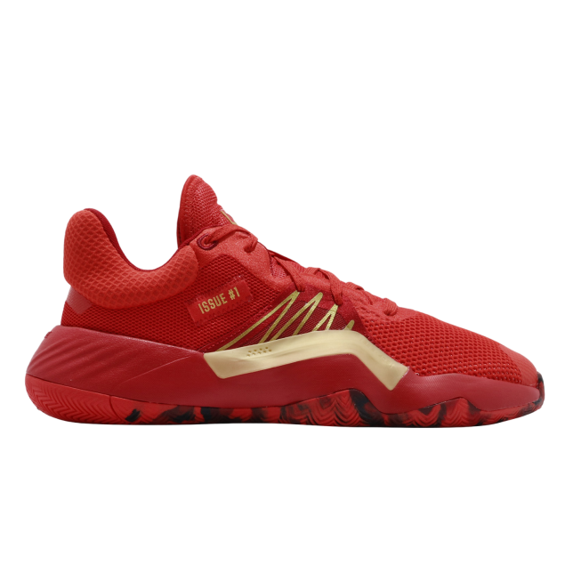 Adidas D.O.N. Issue #1 GCA Red / Power Red - Jul 2019 - EG0491 ...