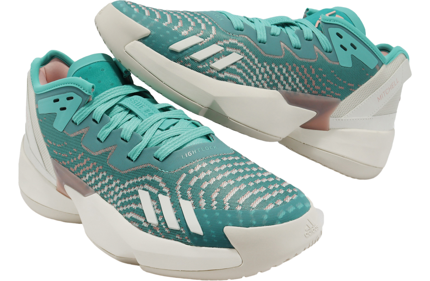 Adidas D.o.n. Issue 4 Semi Mint Rush / Wonder Mauve