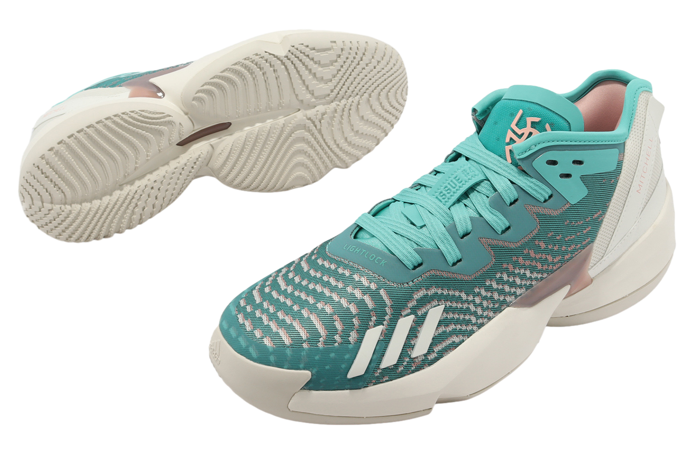 Adidas D.o.n. Issue 4 Semi Mint Rush / Wonder Mauve