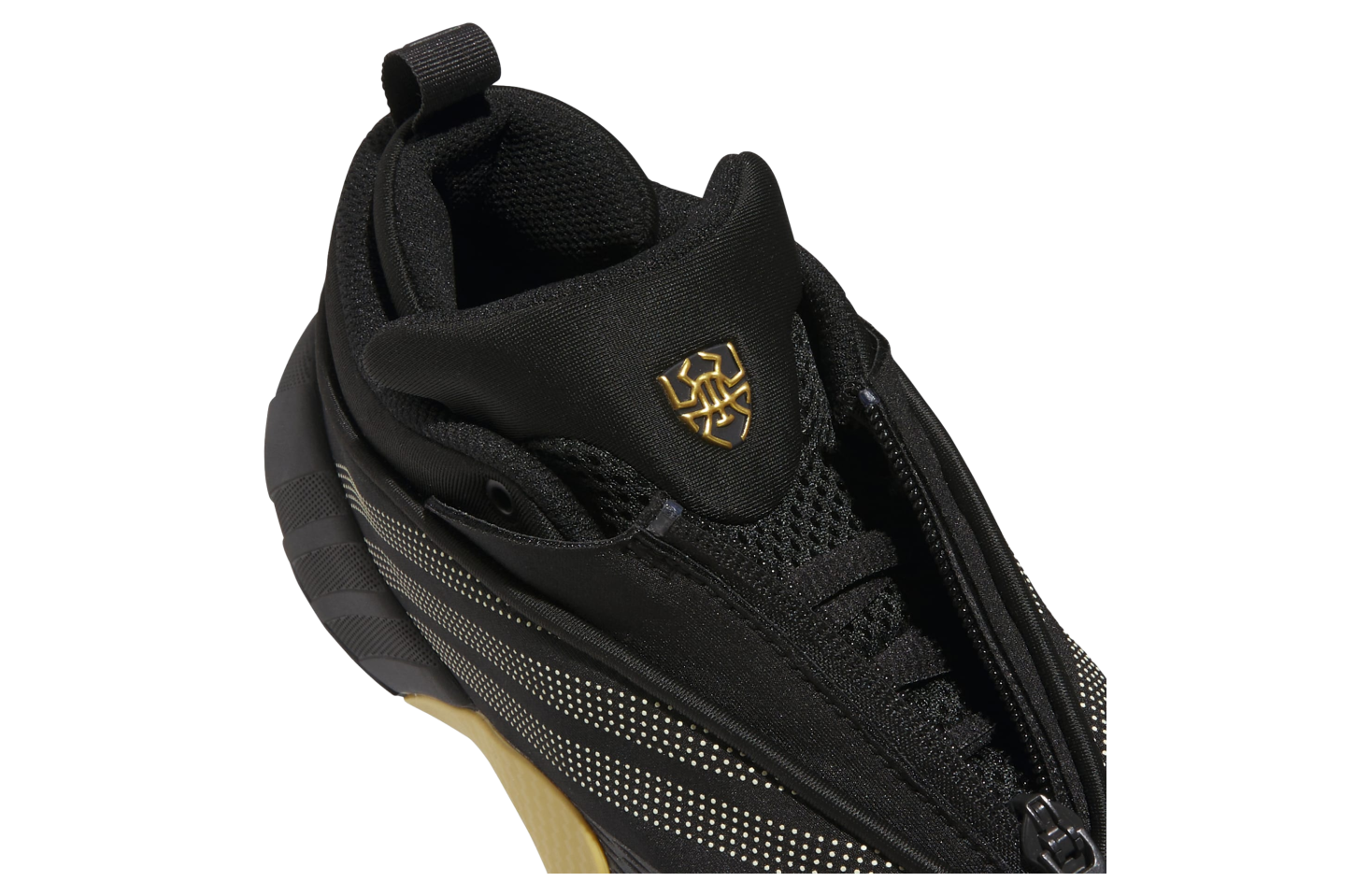 Adidas D.o.n. Issue 7 J GS Core Black / Gold Metallic