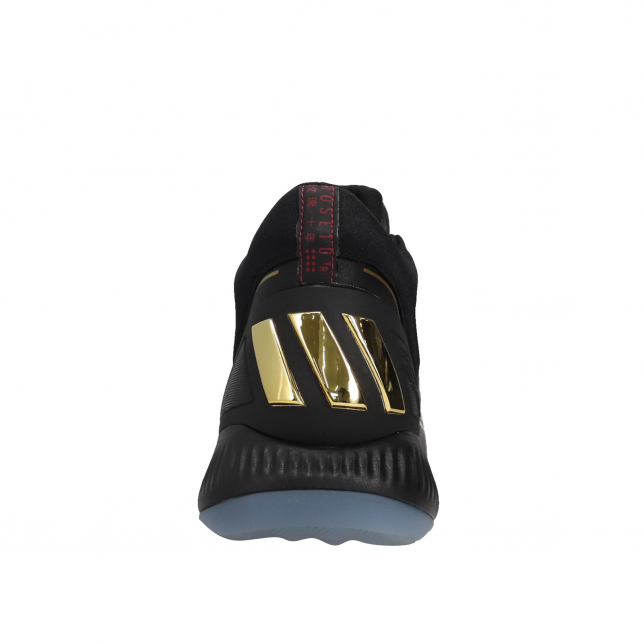 adidas D Rose 10 Core Black Gold Metallic Scarlet