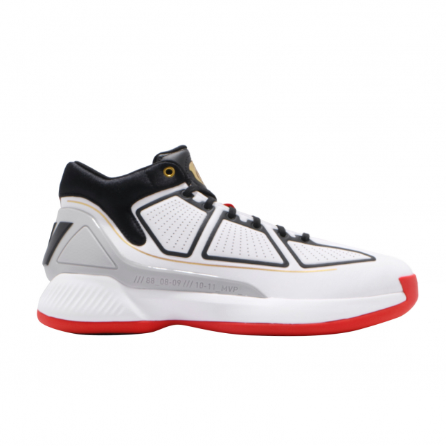 adidas D Rose 10 Footwear White Active Orange Core Black - Sep 2019 - F36778