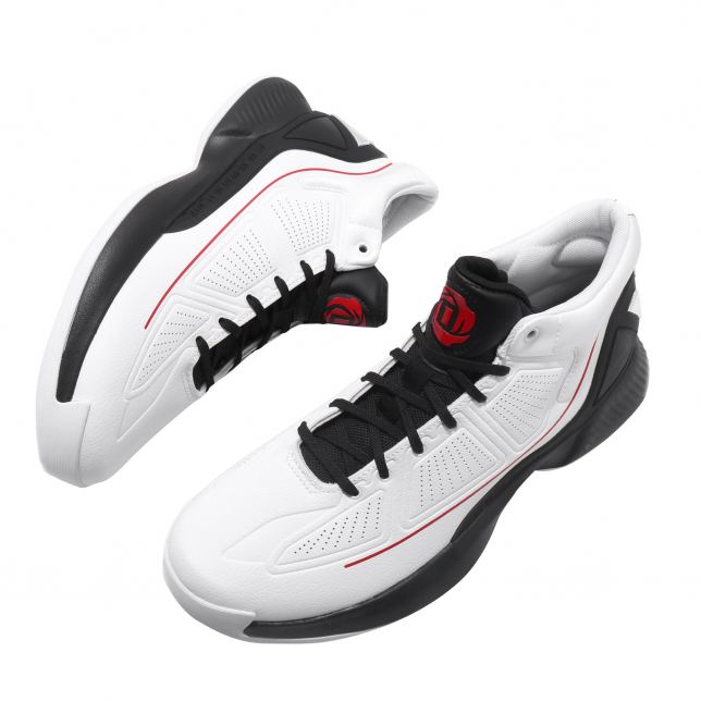 adidas D Rose 10 Footwear White Core Black Scarlet - Jan. 2020 - EH2369
