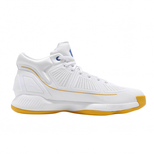 adidas D Rose 10 White Bold Gold Blue F36777