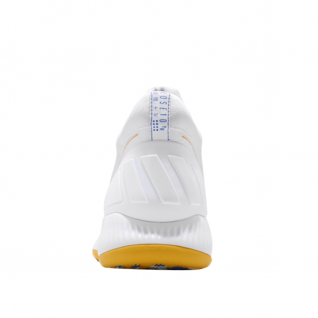 adidas D Rose 10 White Bold Gold Blue F36777