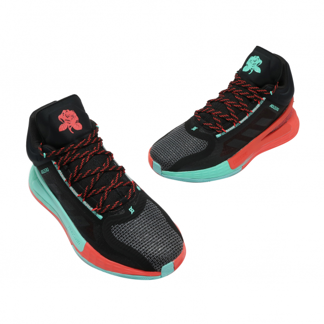 adidas D Rose 11 Core Black Bright Red