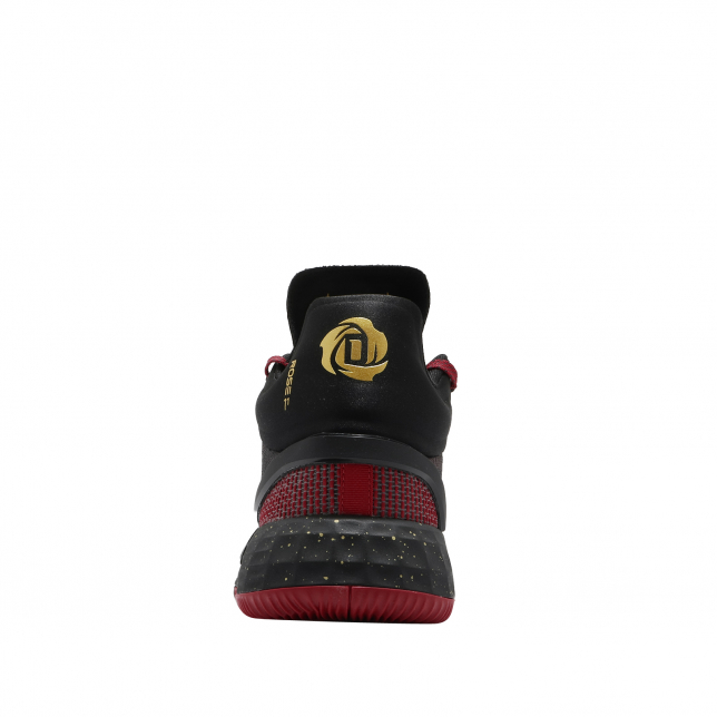 adidas D Rose 11 Core Black Scarlet Gold Metallic - Jan 2021 - FY3444