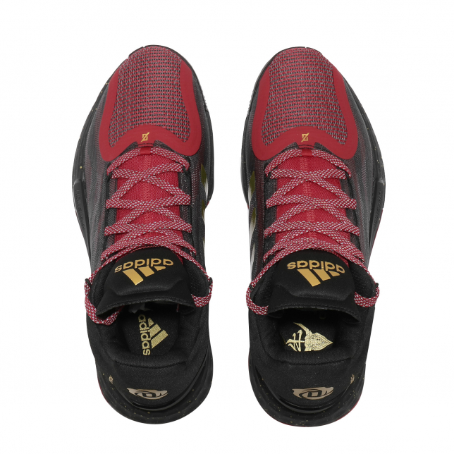 adidas D Rose 11 Core Black Scarlet Gold Metallic