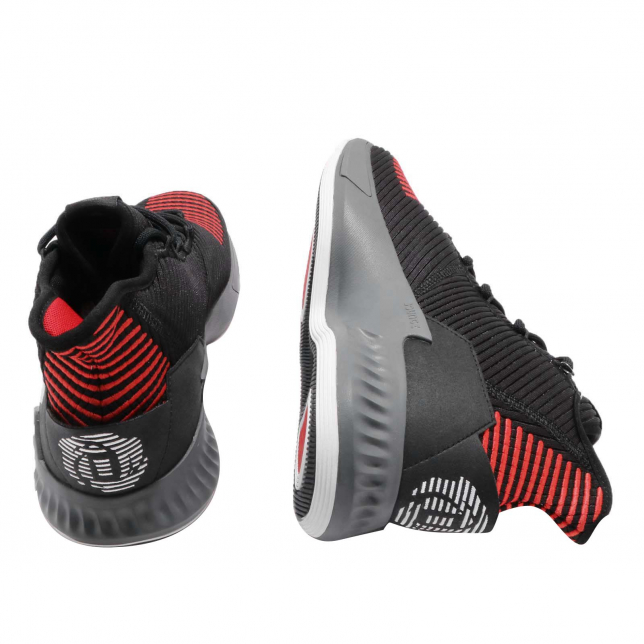 adidas D Rose 9 Core Black Cloud White Scarlet