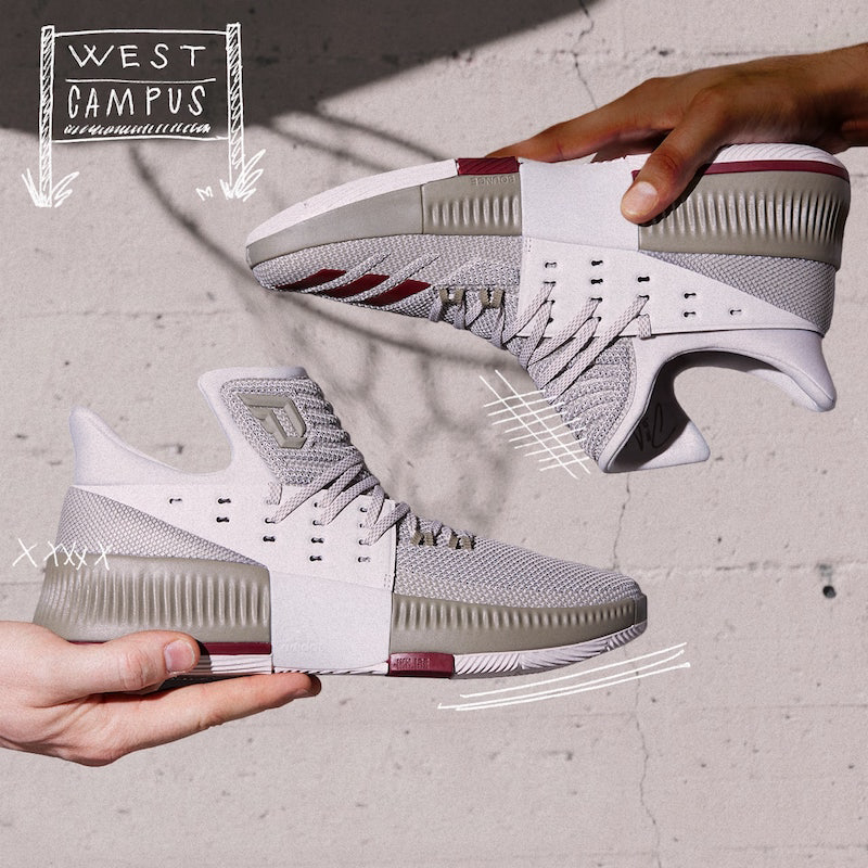 adidas Dame 3 West Campus Mar 2017 KicksOnFire