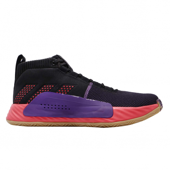 adidas Dame 5 Black Purple - Feb 2019 - EE4058