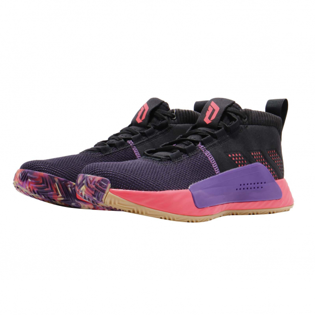 adidas Dame 5 Black Purple