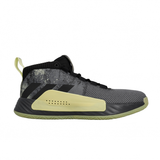 adidas Dame 5 GCA Grey Six Yellow - Jul 2019 - EF8664