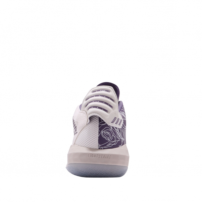 adidas Dame 6 Chalk White Tech Purple FV0320