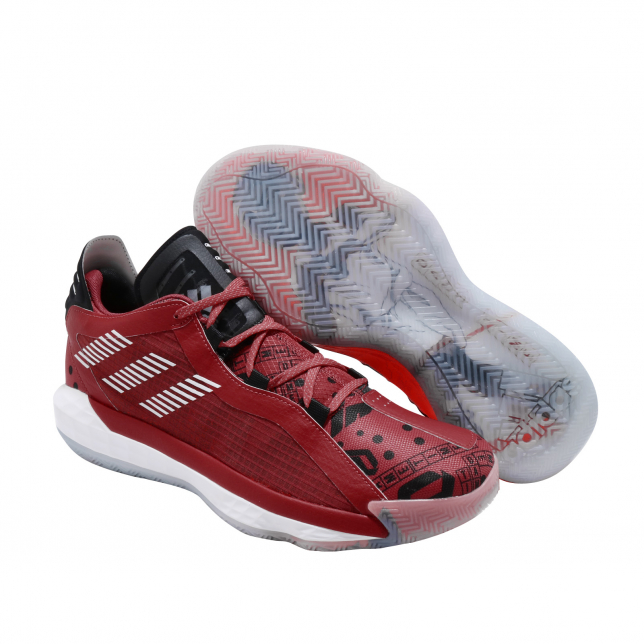 adidas Dame 6 Glory Red