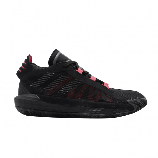 adidas Dame 6 GS Core Black Shock Red EH2791