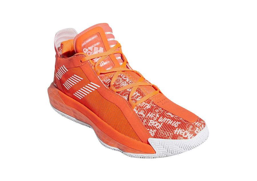 BUY Adidas Dame 6 Hecklers Solar Red | Kixify Marketplace