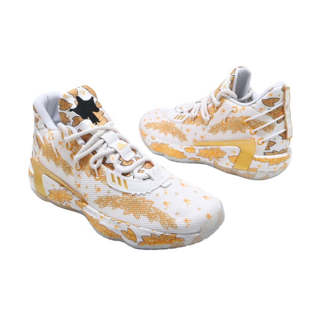 Adidas Dame 7 Cloud White / Gold Metallic