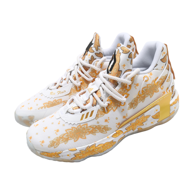 Adidas Dame 7 Cloud White / Gold Metallic