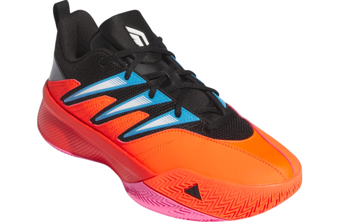 Adidas Dame Certified 3 Low Solar Red / Core Black