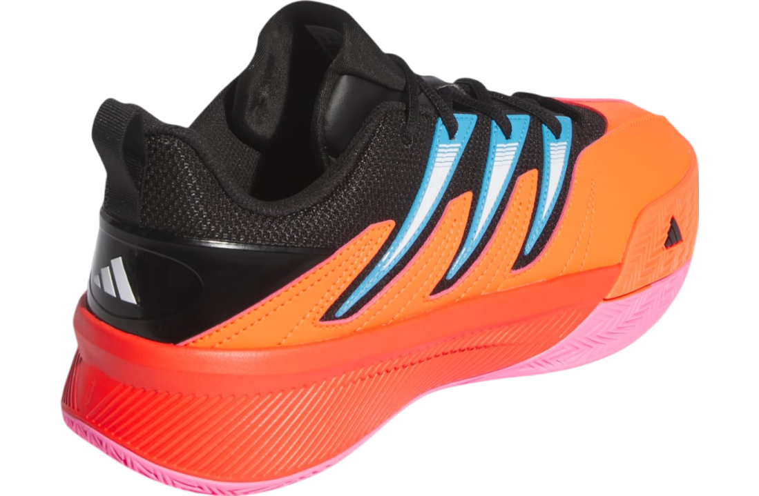 Adidas Dame Certified 3 Low Solar Red / Core Black