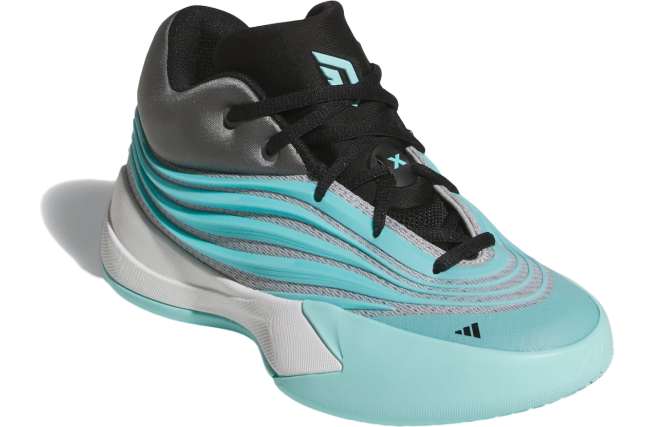 Adidas Dame X Gs Flash Aqua / Black