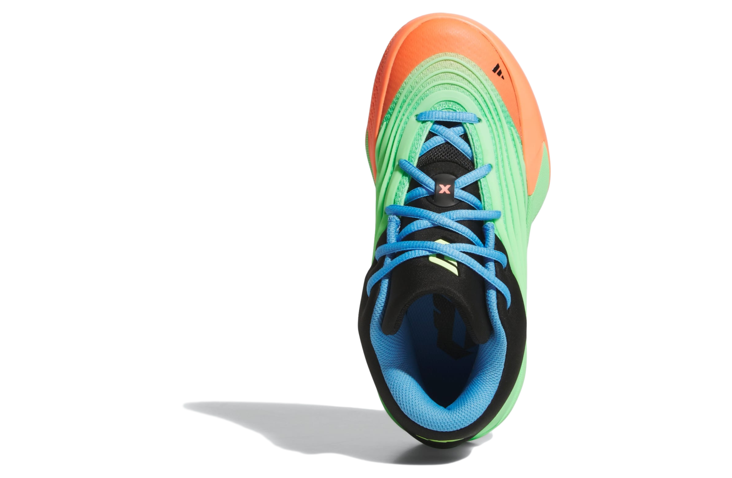 Adidas Dame X GS Lime Burst / Signal Coral