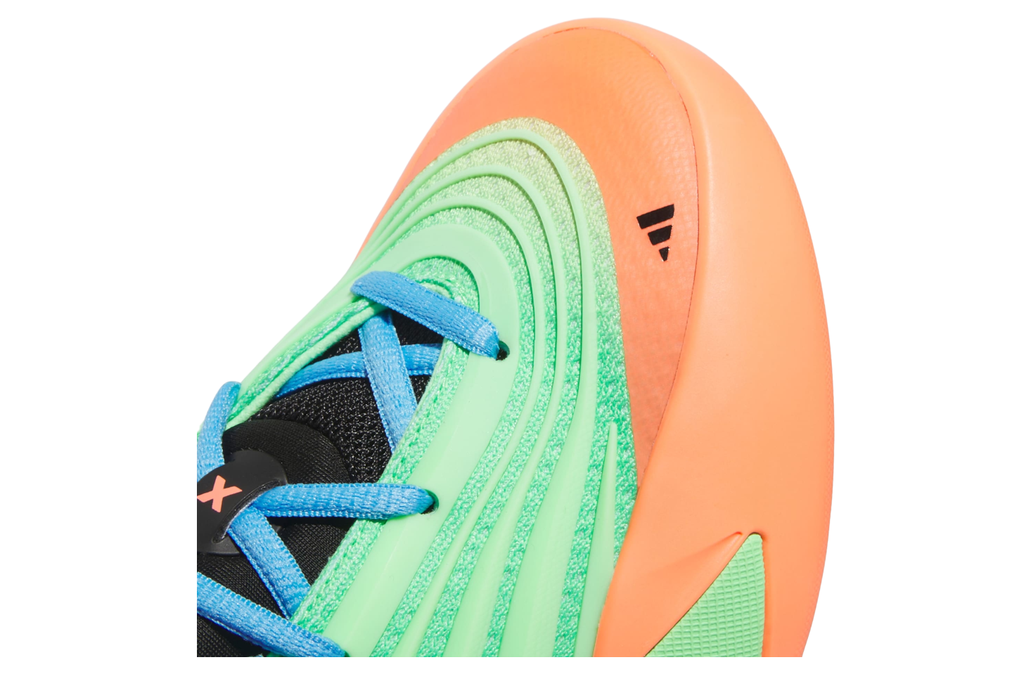 Adidas Dame X GS Lime Burst / Signal Coral