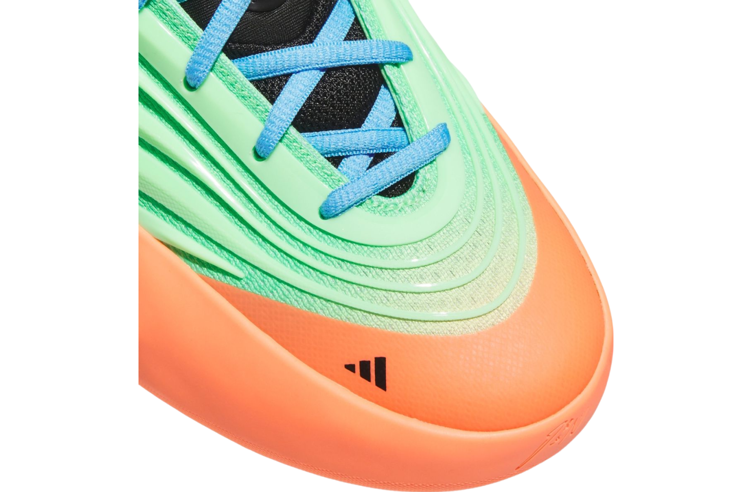 Adidas Dame X Lime Burst / Signal Coral