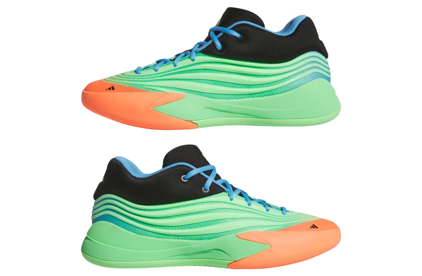 Adidas Dame X Lime Burst / Signal Coral