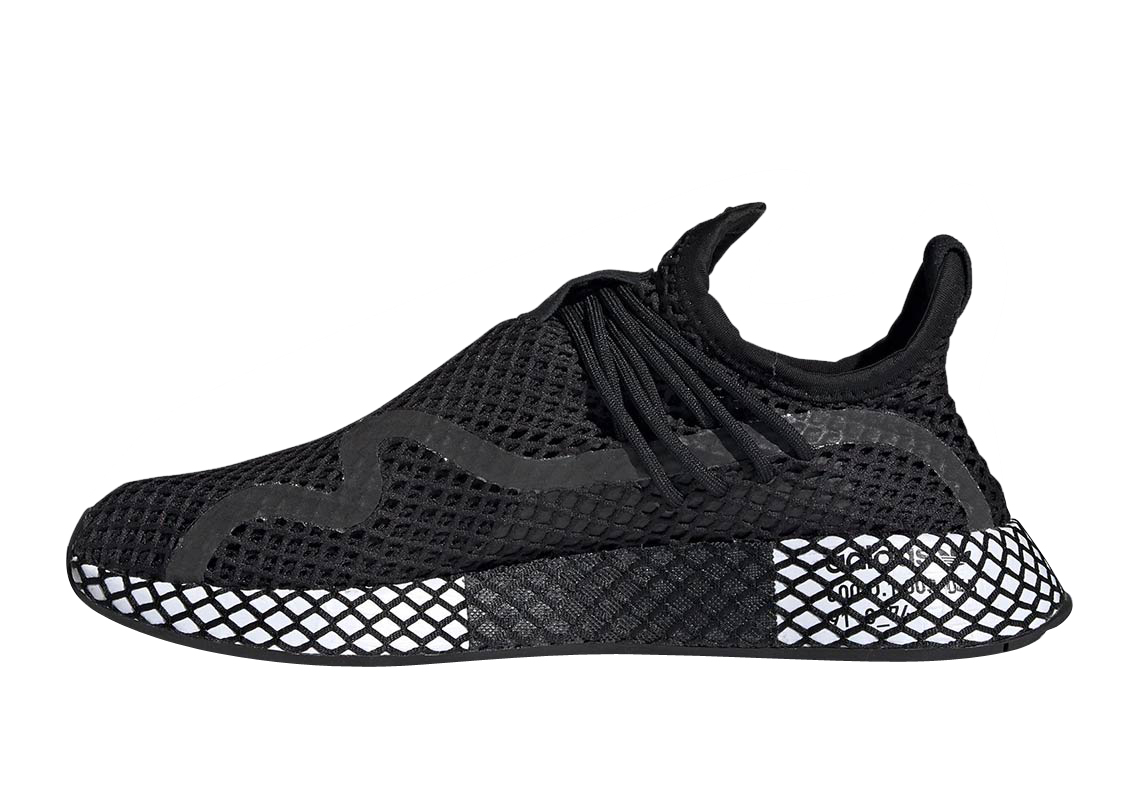 BUY Adidas Deerupt S Black White 