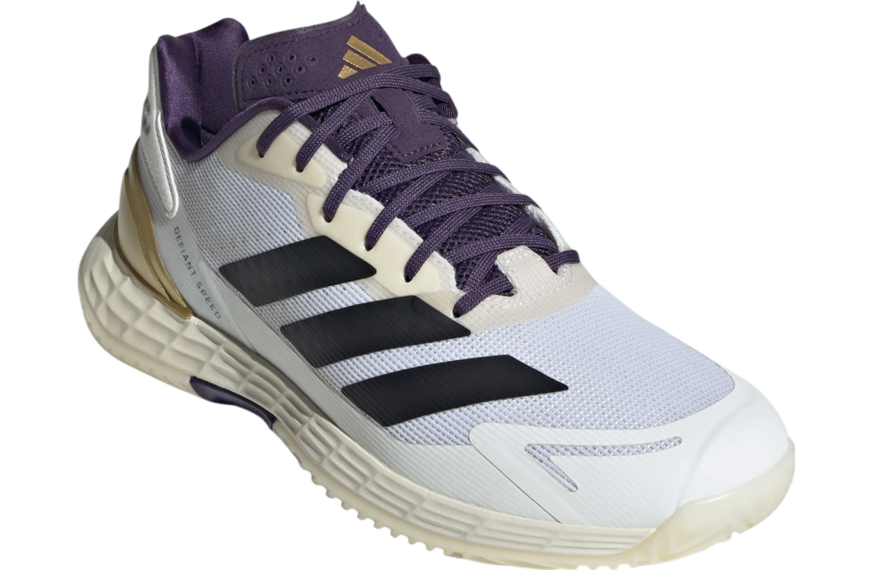 Adidas Defiant Speed 2 Cloud White / Core Black / Aurora Plum