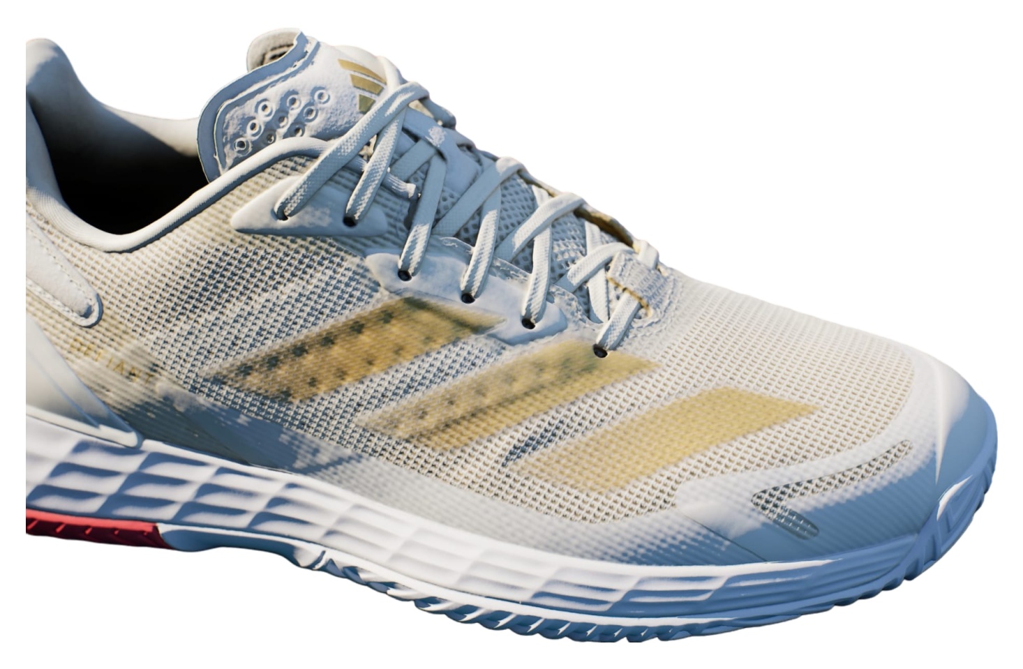 Adidas Defiant Speed 2 Tennis WMNS Off White / Gold Metallic