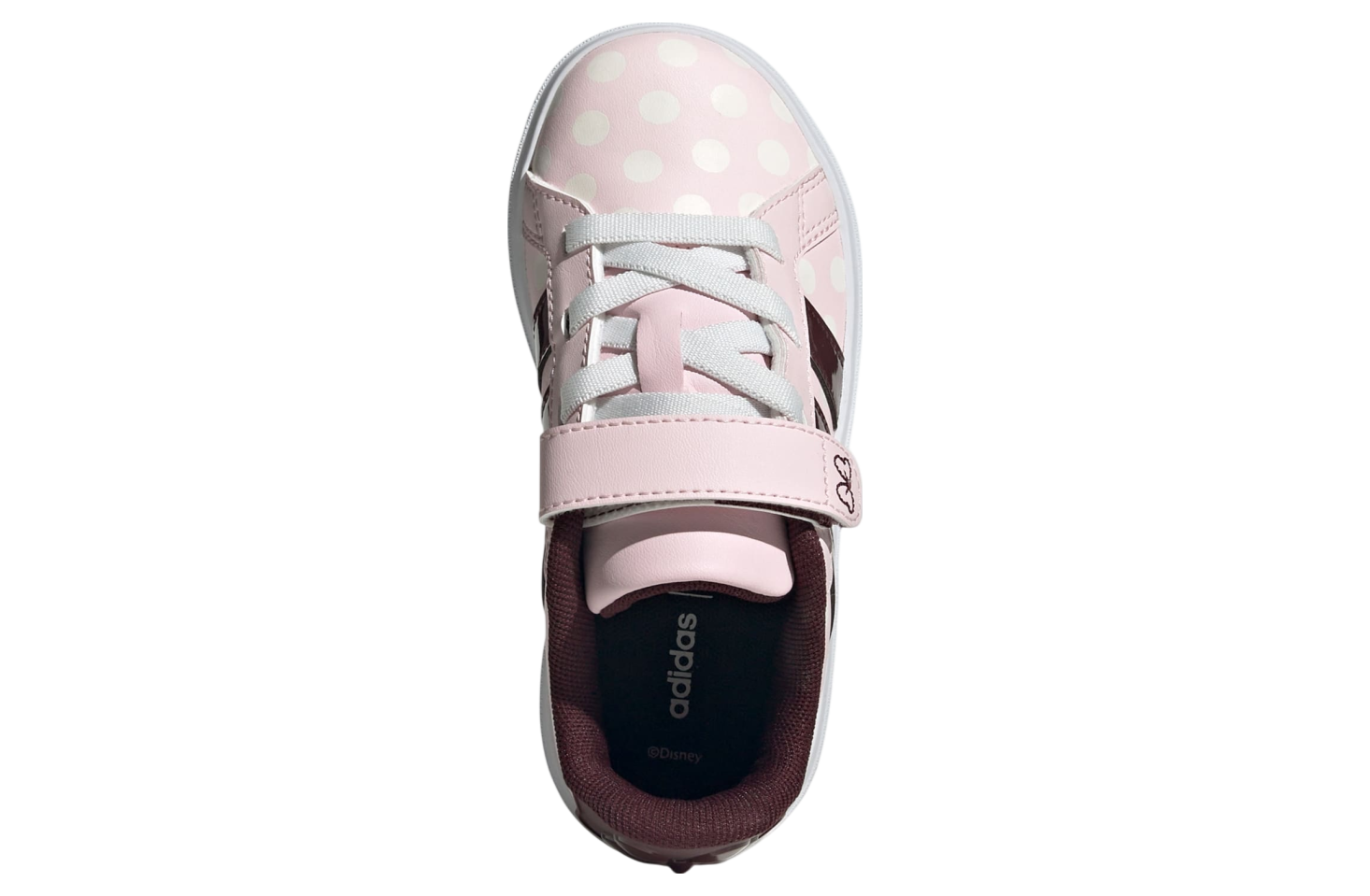 Adidas Disney Minnie Mouse Grand Court Gs Clear Pink / Aurora Ruby