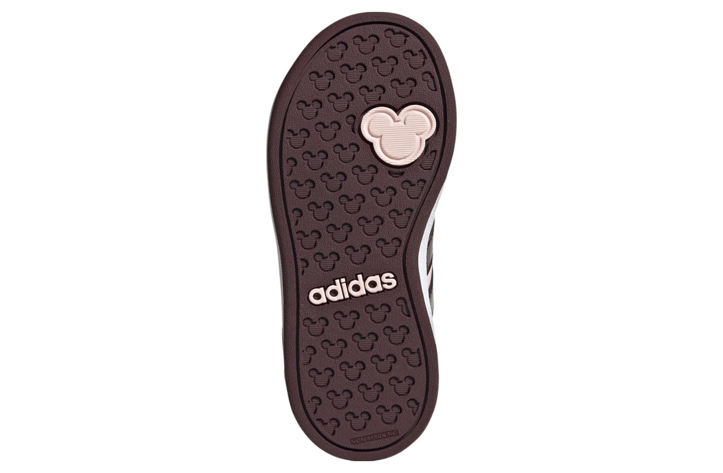 Adidas Disney Minnie Mouse Grand Court Gs Clear Pink / Aurora Ruby