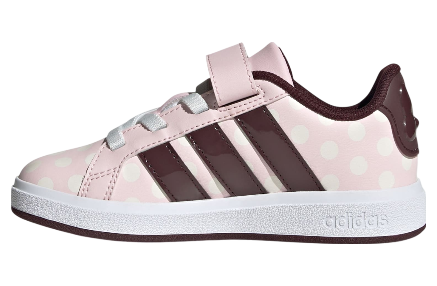 Adidas Disney Minnie Mouse Grand Court Gs Clear Pink / Aurora Ruby