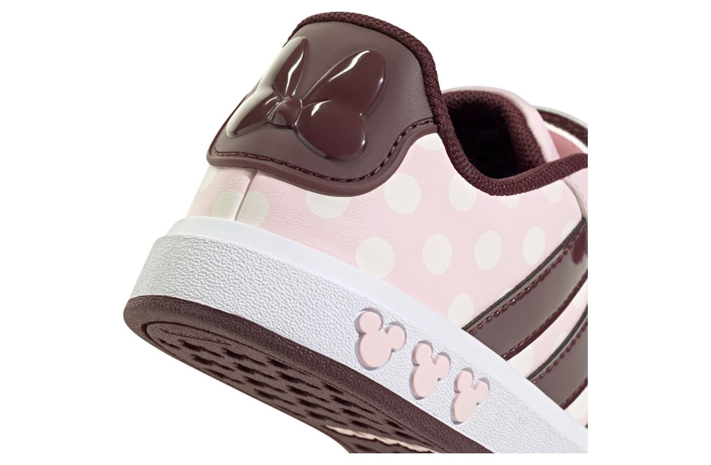 Adidas Disney Minnie Mouse Grand Court Gs Clear Pink / Aurora Ruby
