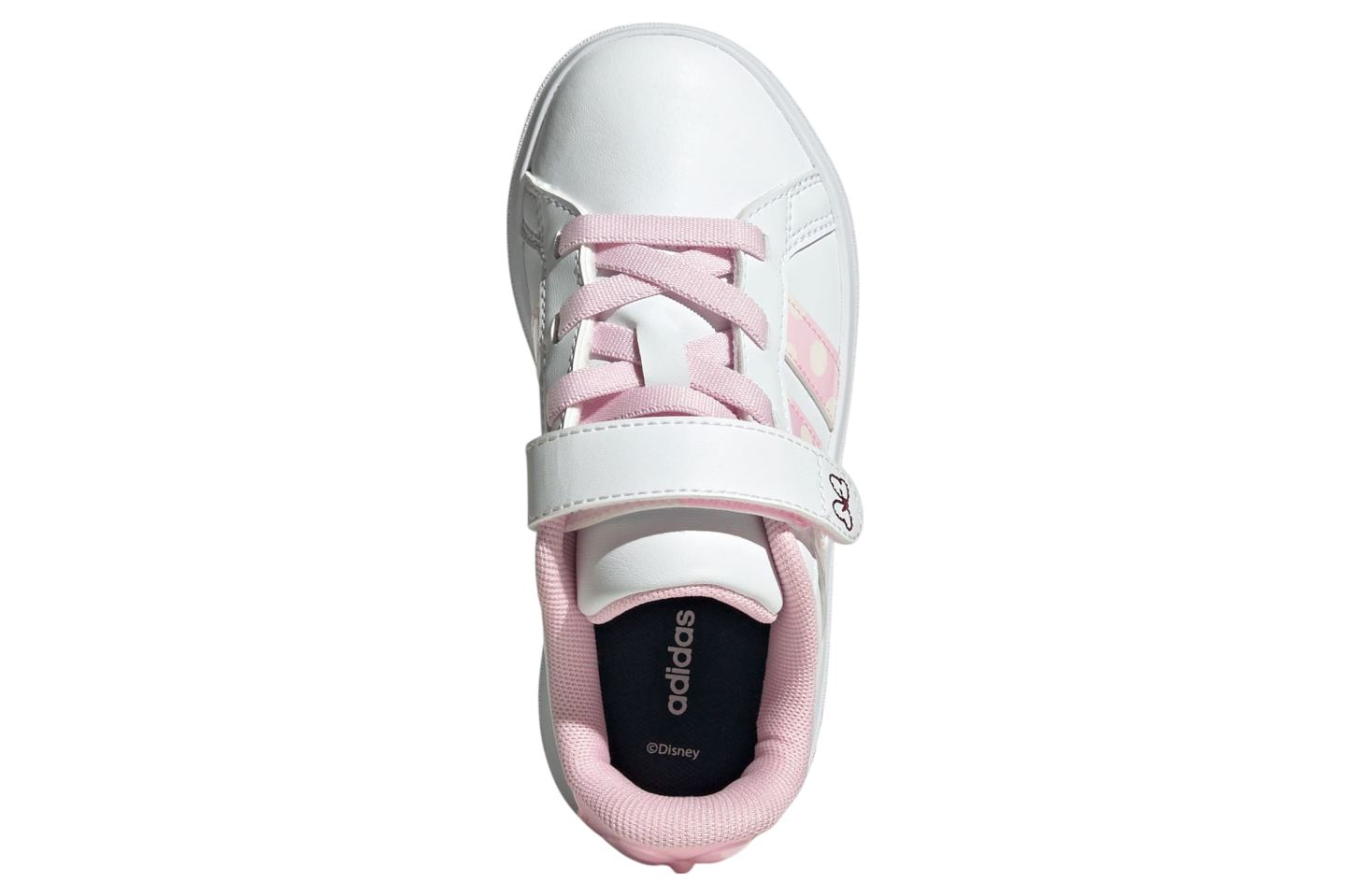 Adidas Disney Minnie Mouse Grand Court Gs Cloud White / Clear Pink