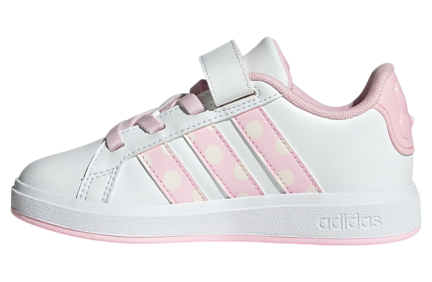 Adidas Disney Minnie Mouse Grand Court Gs Cloud White / Clear Pink