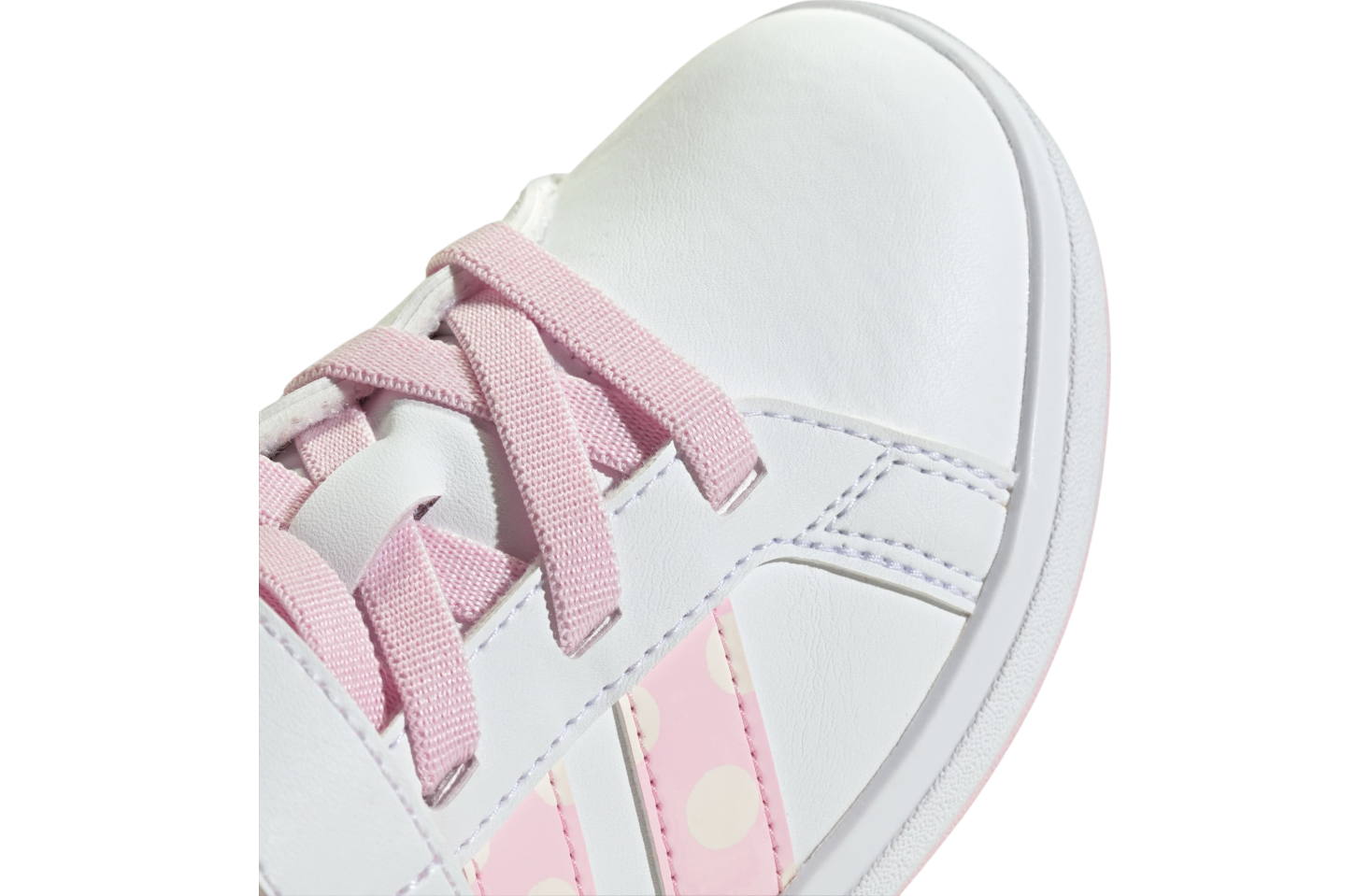 Adidas Disney Minnie Mouse Grand Court Gs Cloud White / Clear Pink