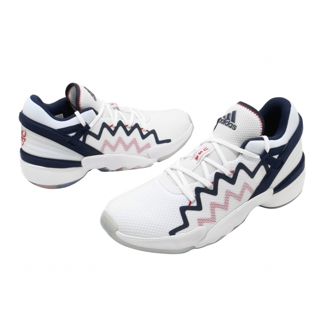 adidas DON Issue 2 GCA White Team Navy